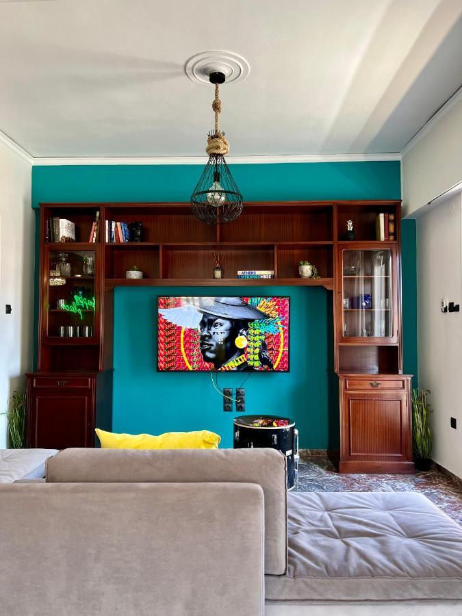 Happy Place! Big, Bright & Central - Ideal For Families And Groups Of Friends Patras Dış mekan fotoğraf